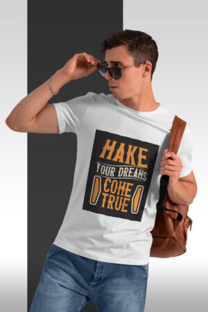 Buy Motivational Quote Print T-Shirt